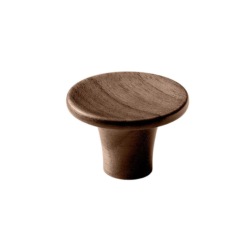 Knopp Tuba 28 mm Valnöt