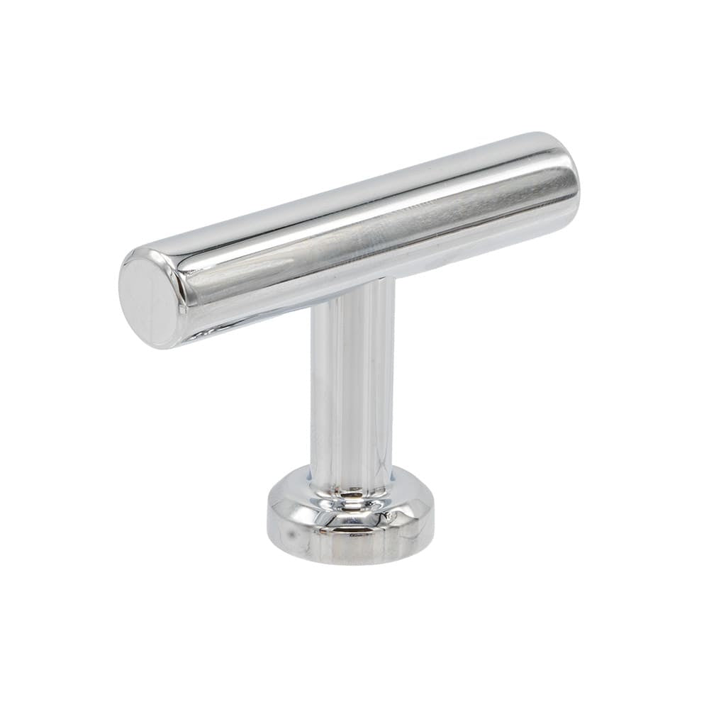Knopp T Viva Polerad krom