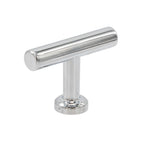 Knopp T Viva Polerad krom