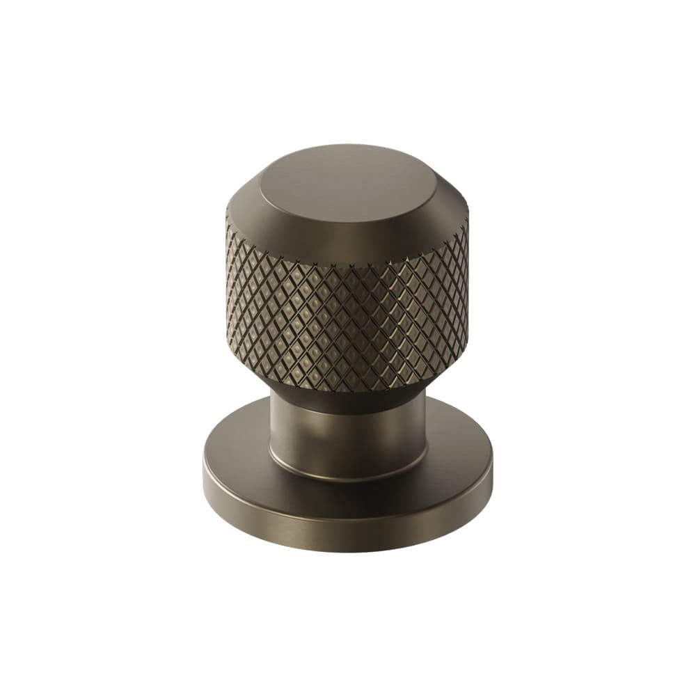 Knopp Manor Round Matt brons